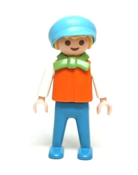 Figurine Playmobil Maison De Poup E Victorienne Gar On Enfant Chapeau