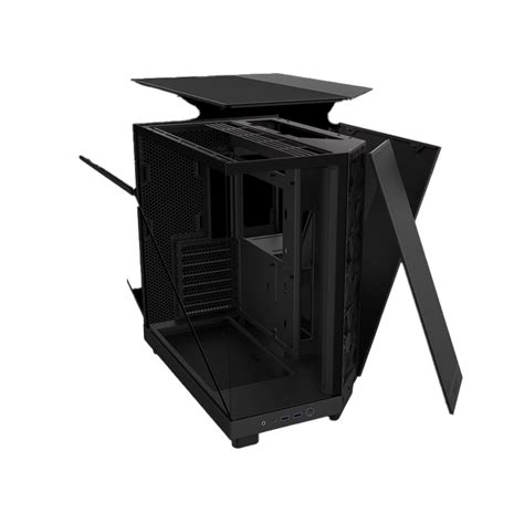 Vỏ Máy Tính Nzxt H6 Flow All Black Atxmid Towermàu Đen