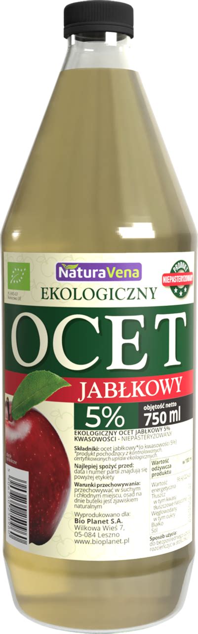 Naturavena Ocet Jab Kowy Bio Ml Drogeria Rossmann Pl