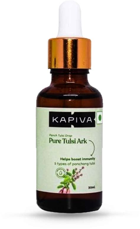 Buy KAPIVA PURE TULSI ARK DROPS 5 TYPES OF PURE TULSI NATURAL