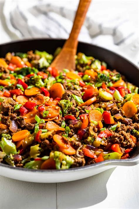 Ground Beef Stir Fry Video Get Inspired Everyday