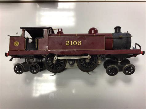 Lot 338 Railway O Gauge Lms Maroon Repainted 3