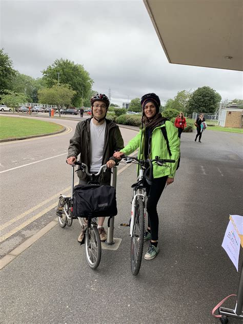 Record Breaking Cyclists at Culham Science Centre - Culham Campus