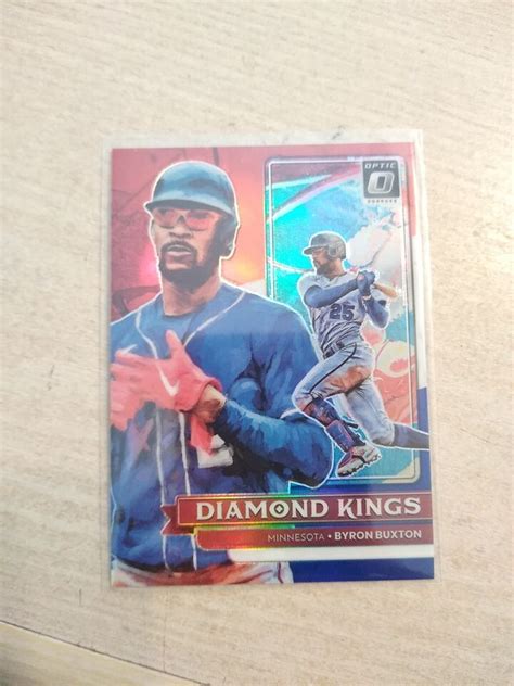 2022 Donruss Optic 10 Byron Buxton Red White And Blue Prizm 168199 Ebay