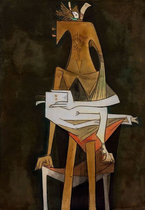 Wifredo Lam Cuban Art Expressionism Painting Caribbean Art