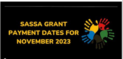 Crucial Changes November 2023 Payment Dates For SASSA Old Age Pension