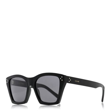 Celine Acetate Polarized Square Sunglasses Cl40090i Black 1292094 Fashionphile