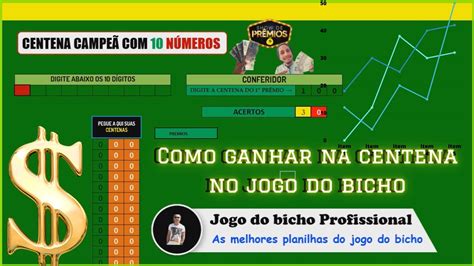 Como Ganhar Na Centena No Jogo Do Bicho Youtube