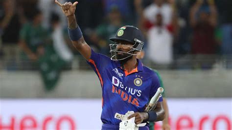 Asia Cup 2022 Hardik Pandya Stars As India Beat Pakistan By 5 Wickets