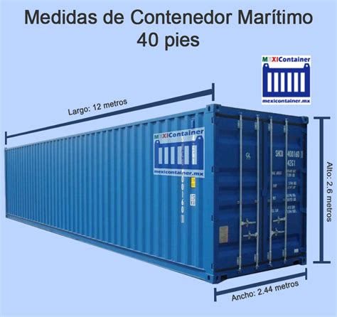 Medidas De Contenedores Maritimos Mexicontainer Venta De