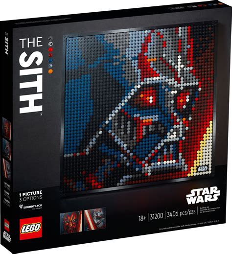 Quadro Lego I Sith Star Wars Cod