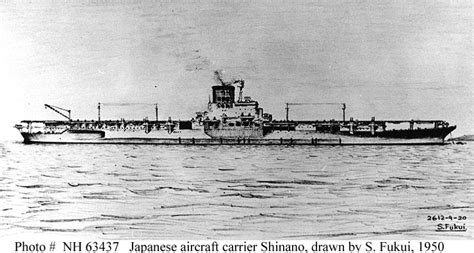 IJN Shinano Aircraft Carrier