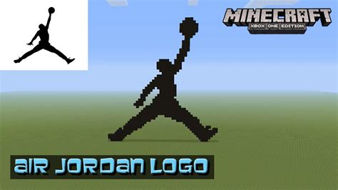 Minecraft Pixel Art Tutorial And Showcase Air Jordan Logo Michael