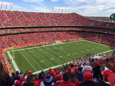 Arrowhead Stadium Seating