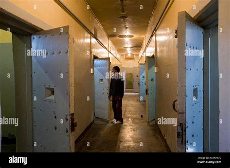 South Africa. Johannesburg. Apartheid museum. Constitution Hill. Former prison Stock Photo - Alamy