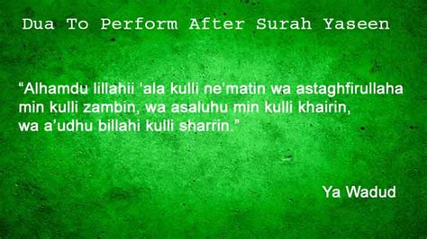 5 Life Changing Benefits Of Surah Yaseen Ya Wadud Islamic Solution