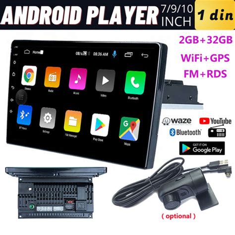 2G 32G Universal 7 9 10 Inch 1DIN Android 11 0 Car Multimedia Player