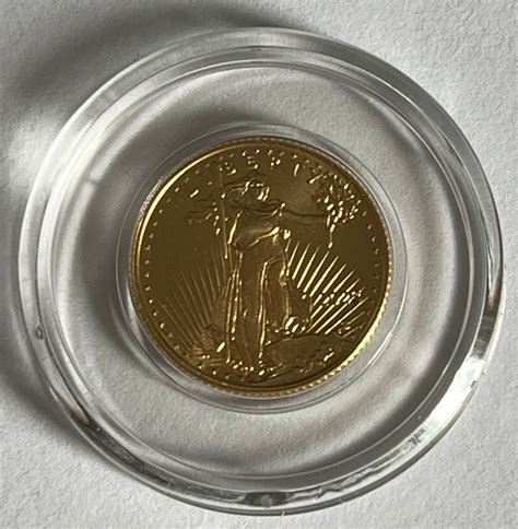 2023 American Gold Eagle 1/10 oz Gold Coin BU in Capsule – Goldex168