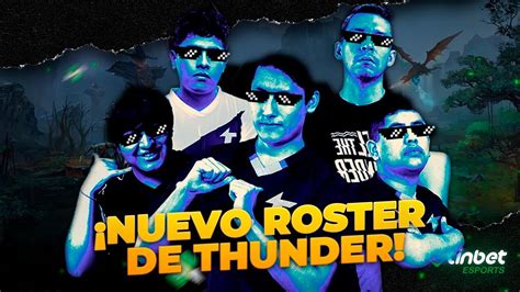 GAIMIN EN LOWER BRACKET Y THUNDER AWAKEN TIENE NUEVO ROSTER YouTube