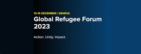 United States Announces New Pledges at 2023 Global Refugee Forum - U.S. Mission to International ...