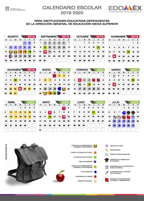 Calendario Escolar Página Web De Epo43