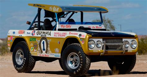 Parnelli Jones Baja Winning Ford Bronco Big Oly Headed To Auction