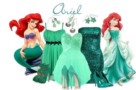 Ariel By Merahzinnia On Polyvore Modern Disney Outfits Disney