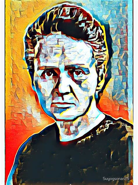 Marie Curie Artwork | Marie Curie Portrait | Marie Curie Wall Art ...