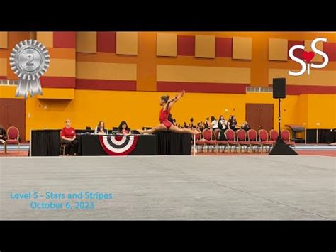 Stars And Stripes Gymnastics Meet Level Amy Youtube