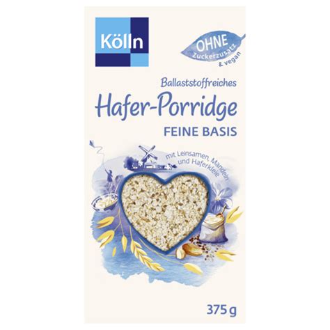 K Lln Hafer Porridge Feine Basis Von Nahkauf Ansehen