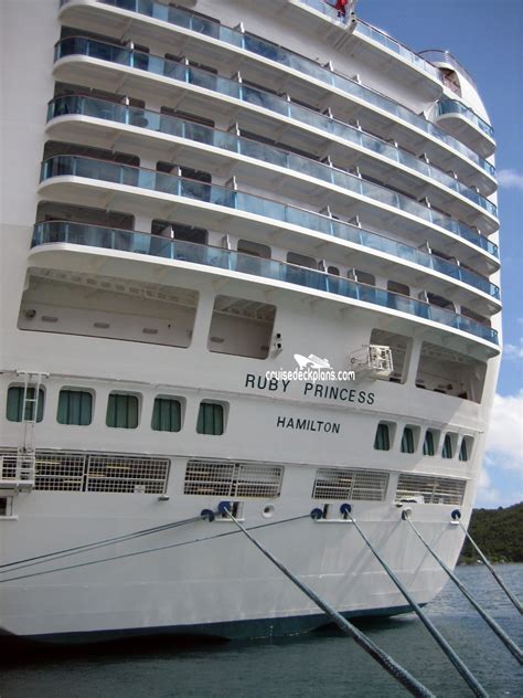 Ruby Princess Deck Plans - Cabin Diagrams - Pictures