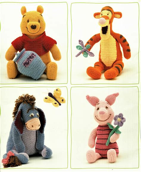 Winnie Pooh Häkeln Hakelanleitung Klein Ruh Sabrina S Crochet