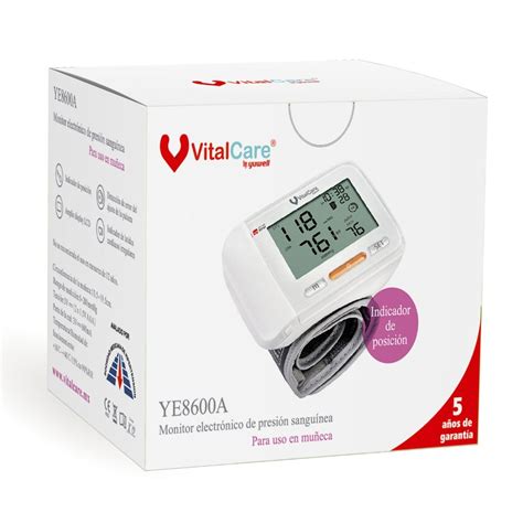 Baumanómetro Digital Para Muñeca YE8600A VitalCare