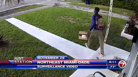 Packages Stolen From Multiple Homes In North Miami Beach Neighborhood Wsvn 7news Miami News