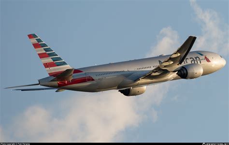 N An American Airlines Boeing Er Photo By Piotr Persona Id