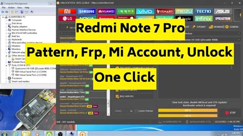 Redmi Note Pro Pattern Unlock Frp Mi Account Remove Frp Bypass