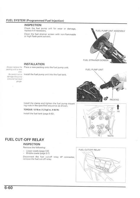 Honda cbr600 r service manual