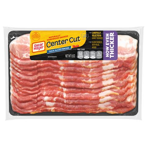 Save On Oscar Mayer Naturally Hardwood Smoked Bacon Thick Sliced Center Cut Order Online