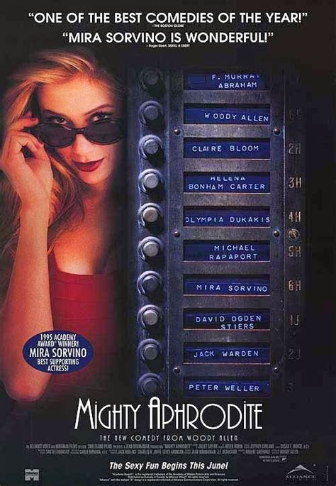 Bespectacled Birthdays: Mira Sorvino (from Mighty Aphrodite), c.1995