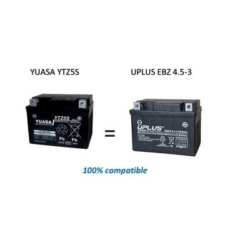 Motorcycle Battery EBZ4 5 3 YUASA YTZ5S Sealed Lead Acid Battery