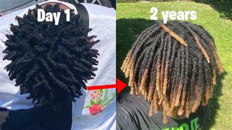 My Year Dreadlock Journey Insane Growth Youtube