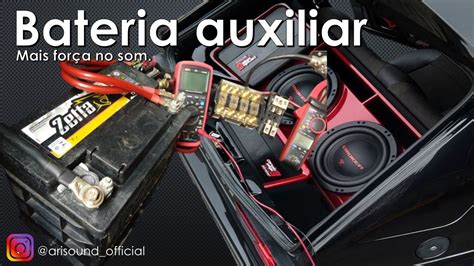 Bateria De Som Para Carro - Como Instalar Bateria Auxiliar no som Automotivo com ´´100% de ...