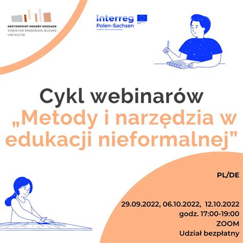 Cykl Webinar W Metody I Narz Dzia W Edukacji Nieformalnej