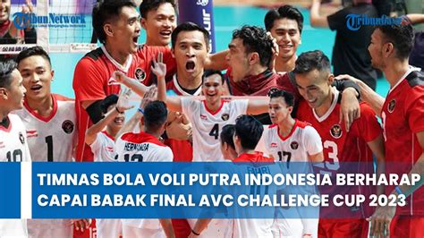 Timnas Bola Voli Putra Indonesia Berharap Capai Babak Final Avc