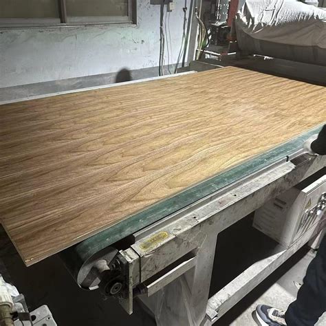 Wood Grain Natural Walnut Veneer Melamine Face Mdf Board Mm China