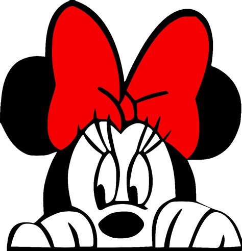 Minnie Mouse Peeking Clipart Png In 2021 Minnie Mouse Clipart Minnie Clip Art