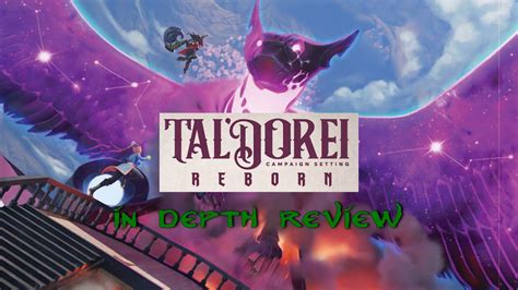 Tal Dorei Campaign Setting Reborn In Depth Review Youtube