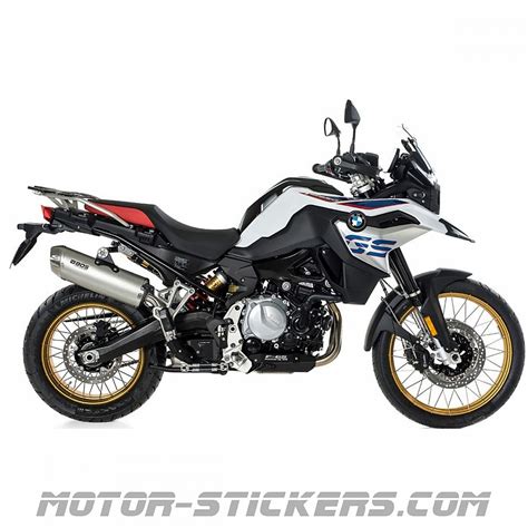 BMW F 850GS 2018 decals