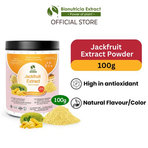 Bionutricia Jackfruit Standardized Extract Powder 100g Shopee Malaysia