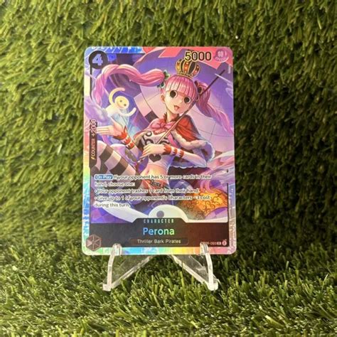 ONE PIECE TCG Wings Of The Captain Perona OP06 093 SR Anglais Comme